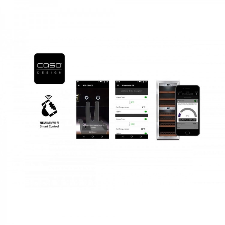 Холодильник винный CASO WineComfort 660 Smart