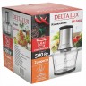 Измельчитель DELTA LUX DE-7402 черный