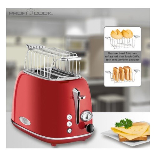 Тостер Profi Cook PC-TA 1193 красный