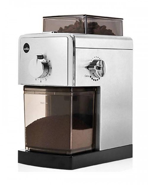 Кофемолка Wilfa CG-110 S Измельчайте ваши кофейные зёрна так, как вы предпочитаете. Кофемолка Wilfa «Il Solito» с легко контролируемыми настройками позволяет настраивать уровни помола, подходящие для заваривания как эспрессо, так и для приготовления кофе с фильтровой кофеваркой