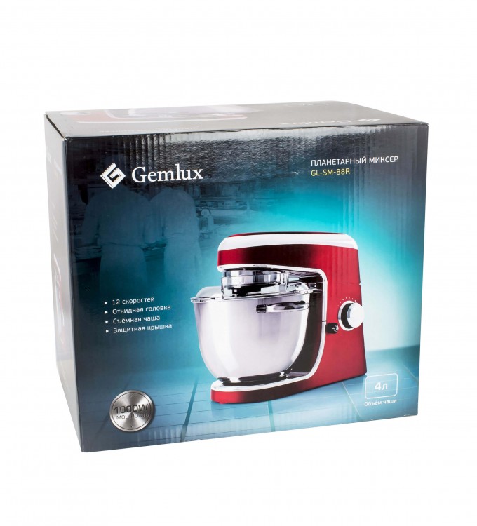 Планетарный миксер GEMLUX GL-SM-88R