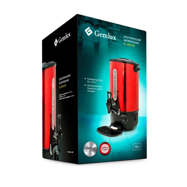 Кипятильник GEMLUX GL-WB16R