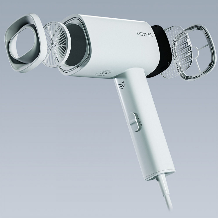Фен для волос Meyvel MF8-1600 (White)