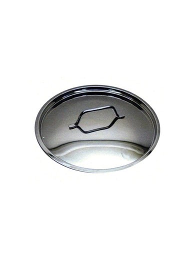 Крышка GASTRORAG P40-00-28 Крышка профессиональная, диаметр 28 см, с ручкой, нерж.сталь 18/10
