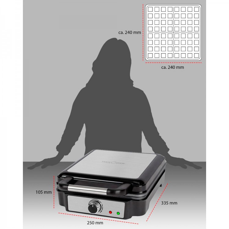 Вафельница Profi Cook PC-WA 1241 inox