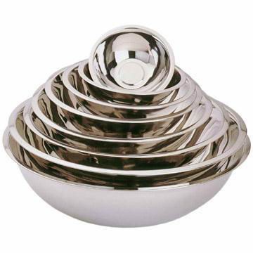 Миска METAL CRAFT MXB-4 Миска, диаметр 25 см, емкость 3,8 л, нерж.сталь 202