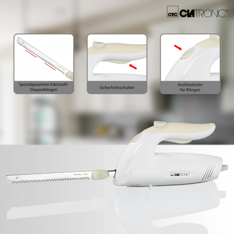 Электронож Clatronic EM 3062 weis
