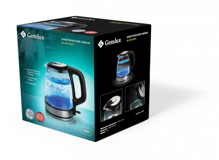 Чайник электрический GEMLUX GL-EK-202S