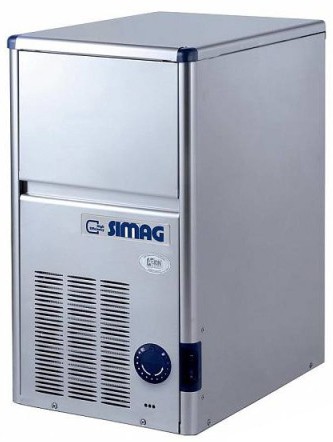 Льдогенератор SIMAG SDE 84 AS ​Льдогенератор SIMAG SDE 84 AS (воздушное охлаждение)  для производства пальчикового льда. Идеален для охлажденных напитков, приготовления шейков и смузи. 