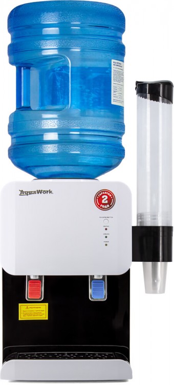 Кулер для воды Aqua Work 105-TR бело-черный