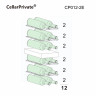 CellarPrivate винный шкаф двухзонный на 12 бутылок (CP012-2E)