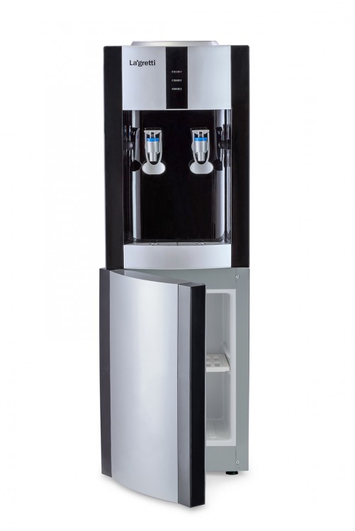 Напольный кулер La'gretti H1-L Milan black/silver