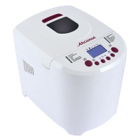 Хлебопечь АКСИНЬЯ КС-5500 белая с бордовым