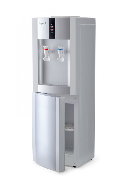 Напольный кулер La'gretti H1-LK Milan white/silver