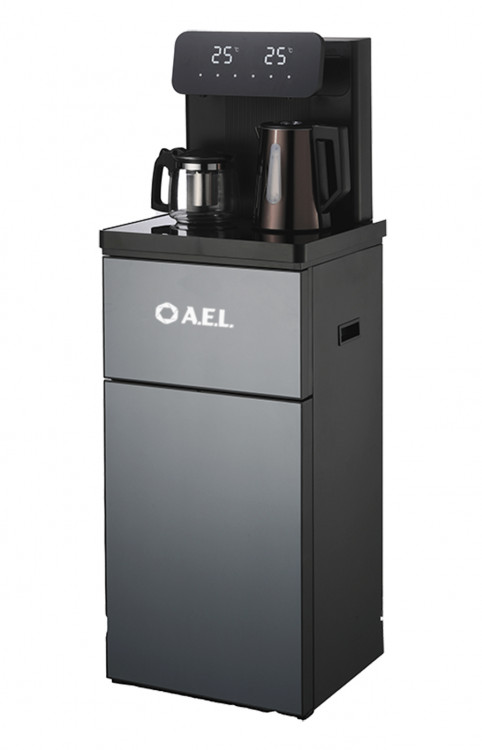 Кулер с чайным столиком Тиабар LD-AEL-80a black