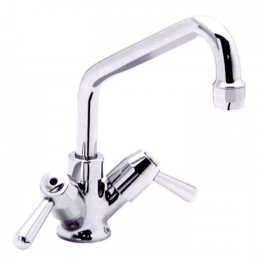 Смеситель RUBINETTERIE DEL FRIULI Mixer tap G Смеситель RUBINETTERIE DEL FRIULI Mixer tap G //00103253
"елочка", 1/2" F, с керамическими кран-буксами и поворотным гусаком длиной 250 мм, хромир.латунь