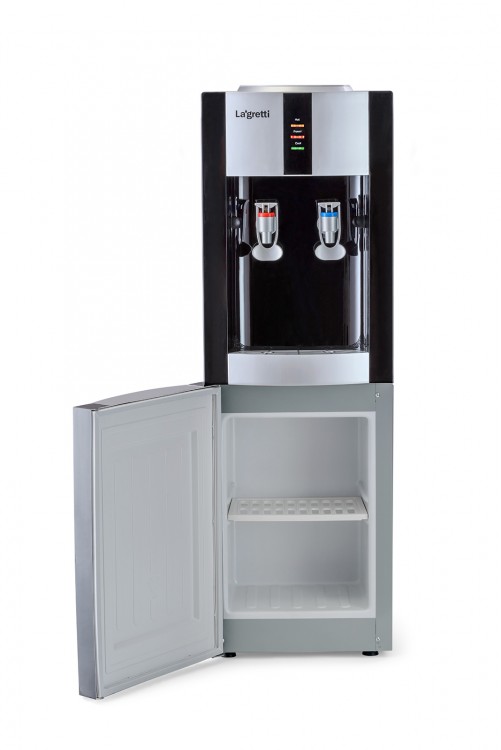 Напольный кулер La'gretti H1-LD Milan black/silver