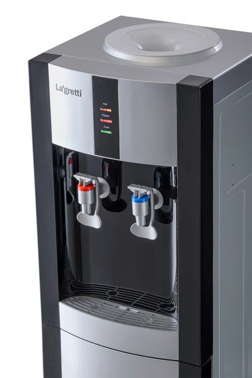 Напольный кулер La'gretti H1-LD Milan black/silver