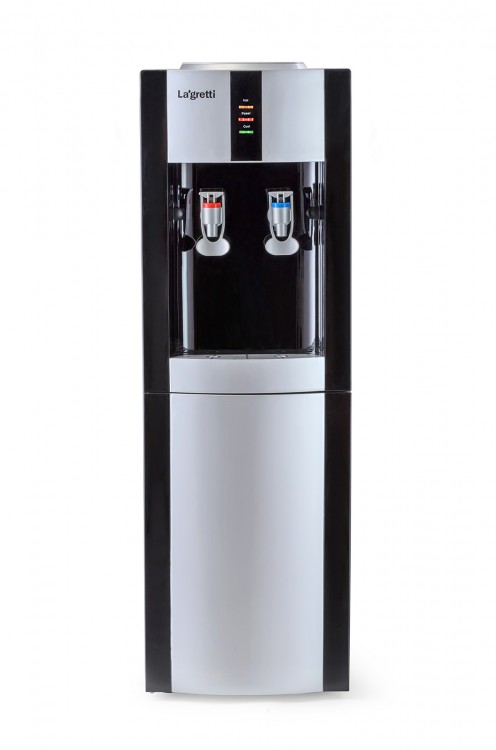 Напольный кулер La'gretti H1-LD Milan black/silver