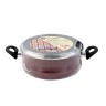 Кастрюля низкая с крышкой Vitrinor Authentique Burgundy 26