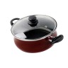 Кастрюля низкая с крышкой Vitrinor Authentique Burgundy 26