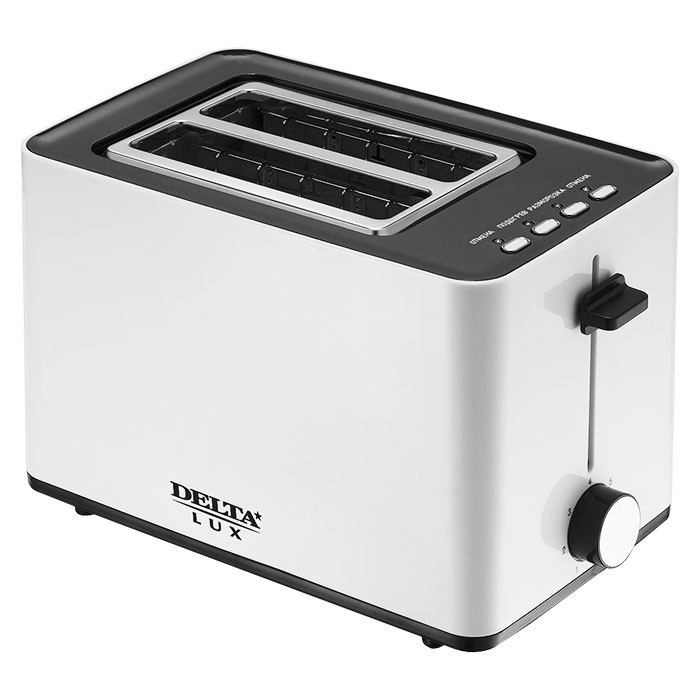 Тостер DELTA LUX DL-072 белый