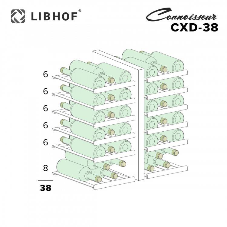 Винный шкаф Libhof CXD-38