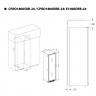 Холодильник винный Temptech E1000DRB-24