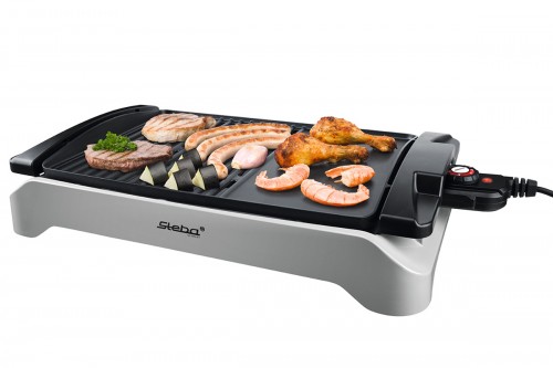 Гриль/барбекю Steba VG 101 BBQ TABLE GRILL Антипригарное покрытие/Плавная регулировка нагрева/Поддон для стока жира