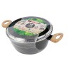 Кастрюля низкая с крышкой Vitrinor Eco Cooking 24