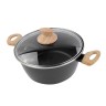 Кастрюля низкая с крышкой Vitrinor Eco Cooking 24