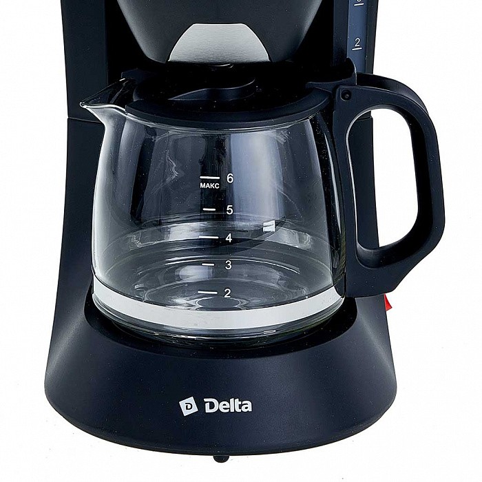 Кофеварка DELTA DL-8153 черная