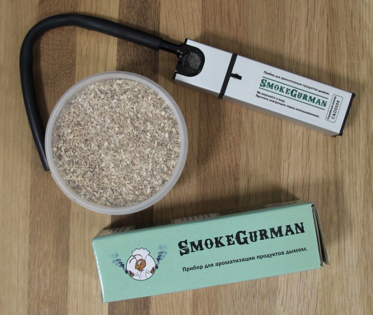 Прибор для ароматизации продуктов дымом «SmokeGurman»