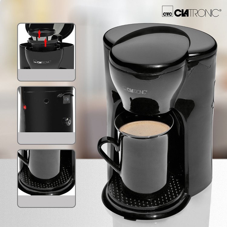 Кофеварка Clatronic KA 3356 schwarz