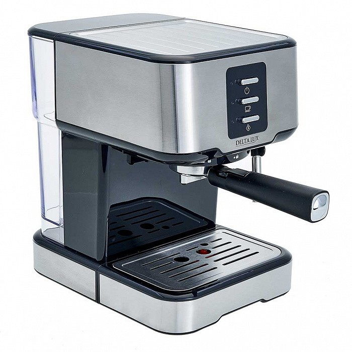 Кофеварка DELTA LUX DE-2001 черная