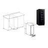 Холодильник винный Temptech SOMX30DRB