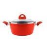 Кастрюля низкая с крышкой Vitrinor Pomodoro 16 Кастрюля низкая с крышкой Vitrinor Pomodoro 16