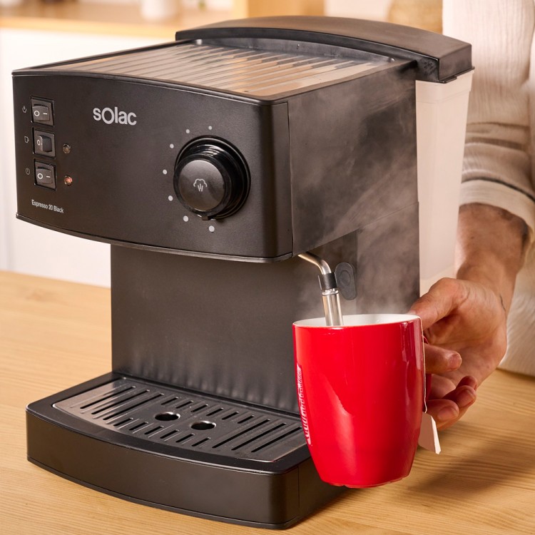 Кофемашина Solac Espresso 20 Bar Black