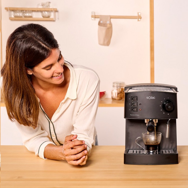 Кофемашина Solac Espresso 20 Bar Black