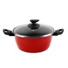 Кастрюля низкая с крышкой Vitrinor V Poivre Rouge 24