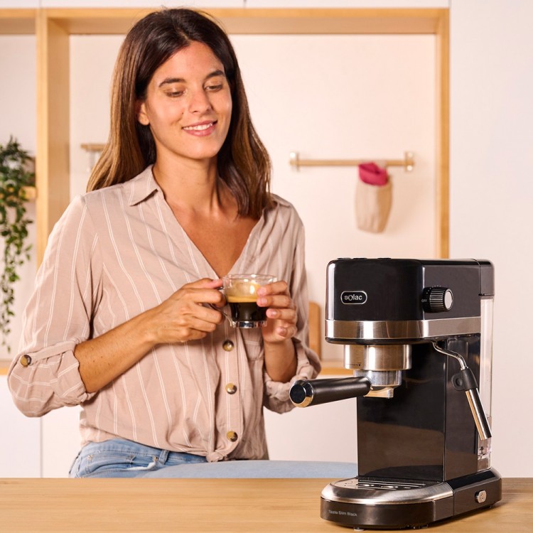 Кофемашина Solac Taste Slim Black