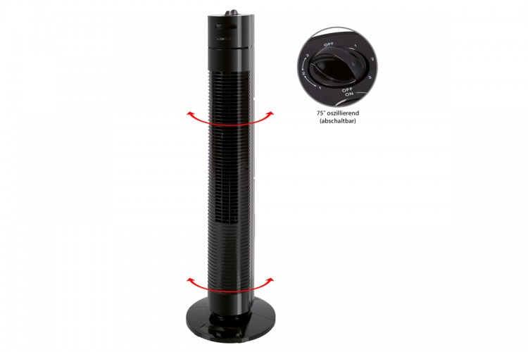 Вентилятор Clatronic TVL 3770 schwarz