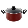 Кастрюля с крышкой Vitrinor Authentique Burgundy 22 Кастрюля с крышкой Vitrinor Authentique Burgundy 22