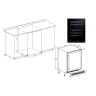 Холодильник винный Temptech SOMX60DRB Холодильник винный Temptech SOMX60DRB