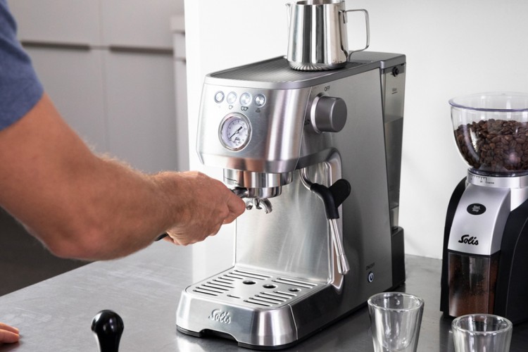 Кофемашина Solis Barista Perfetta Plus silver