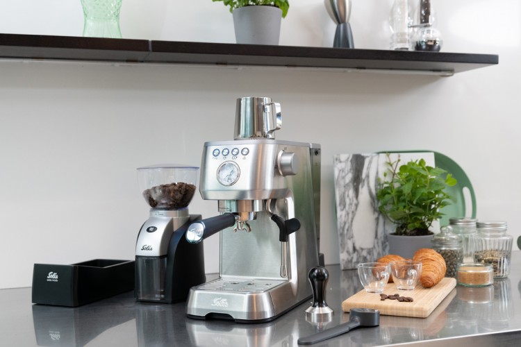 Кофемашина Solis Barista Perfetta Plus silver