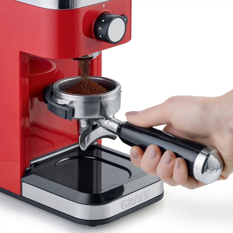 Кофемолка GRAEF CM 503 rot