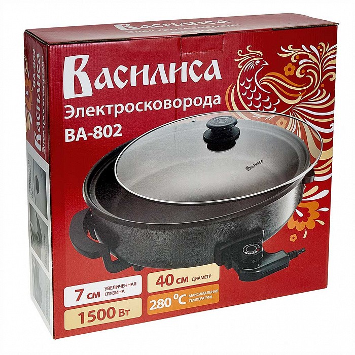 Электросковорода ВАСИЛИСА ВА-802