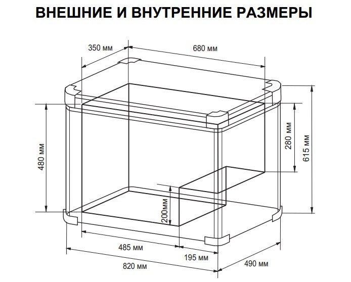 Автохолодильник INDEL B TB100