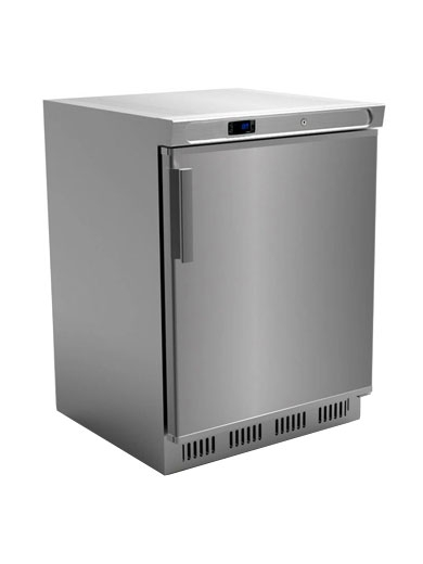 Холодильный шкаф GASTRORAG SNACK HR200VS/S Холодильный шкаф GASTRORAG SNACK HR200VS/S
+2…+6оС, 129 л, 1 распашная дверца, 3 полки-решетки, вентилируемый, нерж.сталь